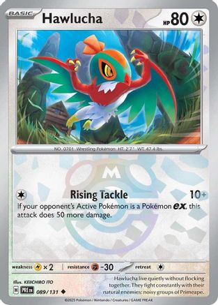Hawlucha (Master Ball Pattern) (89) Uncommon Holofoil