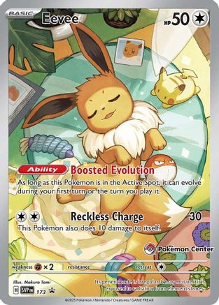 Eevee - 173 (Pokemon Center Exclusive) (173) Promo Holofoil