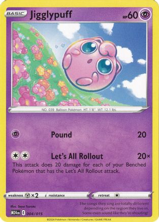 Jigglypuff (4) Promo