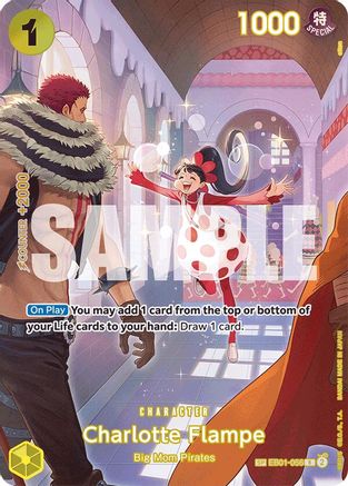 Charlotte Flampe (SP) (EB01-056) - Royal Blood Foil (Cabinet-NM)