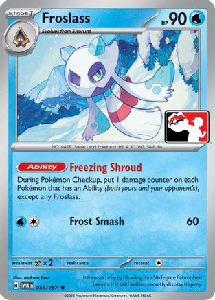 Froslass - 053/167 (53) Rare