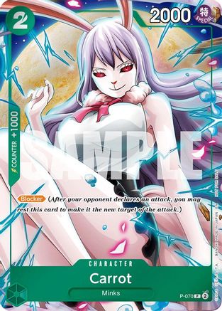 Carrot (Event Pack Vol. 6) (P-070) - One Piece Promotion Cards Foil