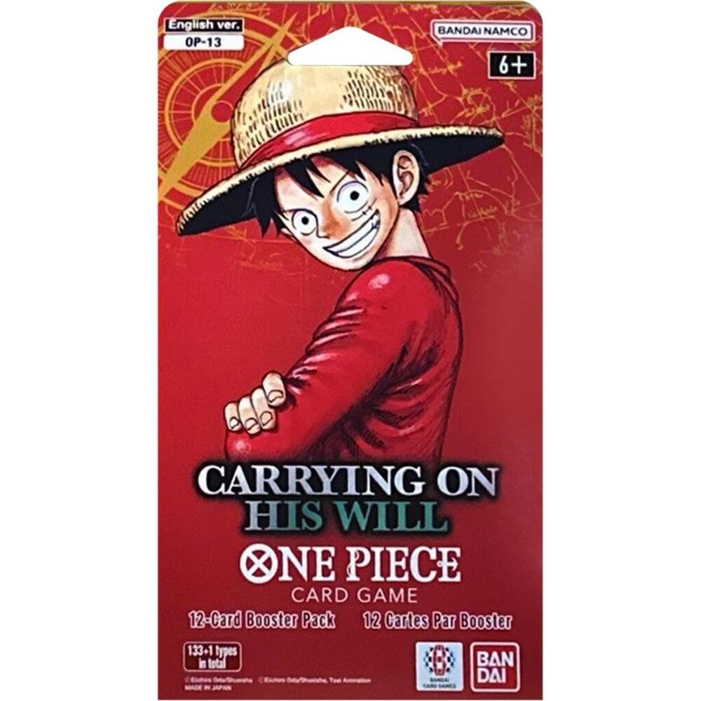 OP-13 Carrying on His Will Japanese One Piece Box Single Pack