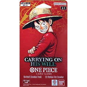 OP-13 Carrying on His Will Japanese One Piece Box Single Pack