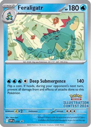 Feraligatr - 213 (213) Promo