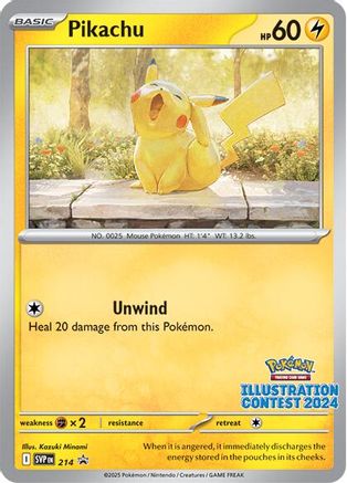 Pikachu - 214 (214) Promo