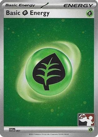 Basic Grass Energy (Cosmo Holo) (9) Common Holofoil