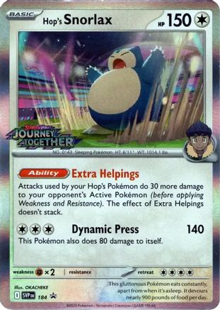Hop's Snorlax (184) Promo