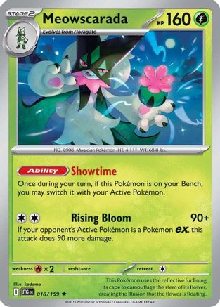 Meowscarada (18) Holo Rare