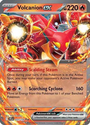 Volcanion ex - 031/159 (31) Double Rare