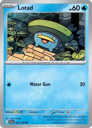Lotad (35) Common Reverse Holofoil