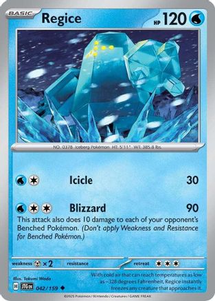 Regice (42) Uncommon