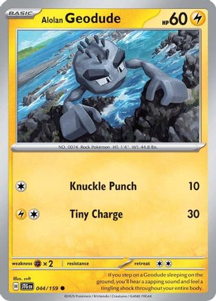 Alolan Geodude (44) Common