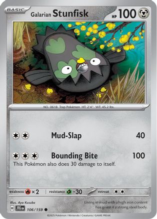 Galarian Stunfisk (106) Common