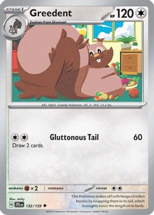 Greedent (132) Uncommon