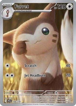 Furret - 168/159 (168) Illustration Rare