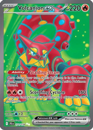 Volcanion ex - 171/159 (171) Ultra Rare Holofoil
