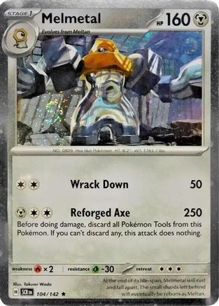 Melmetal - 104/142 (Cosmos Holo) (104) Promo Holofoil
