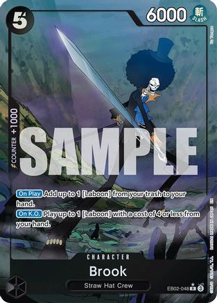 Brook (Alternate Art) (EB02-048) - Extra Booster: Anime 25th Collection Foil