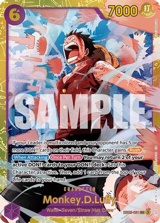 Monkey.D.Luffy (061) (EB02-061) - Extra Booster: Anime 25th Collection Foil