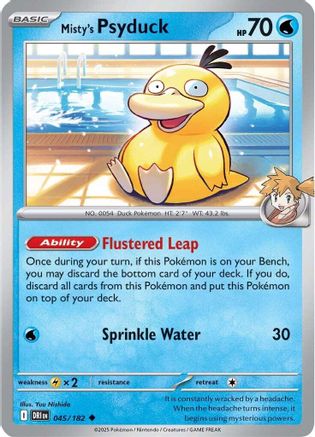 Misty's Psyduck (45) Uncommon