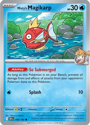 Misty's Magikarp (48) Common