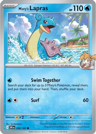 Misty's Lapras (50) Common