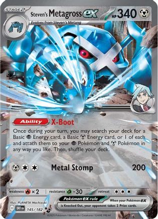 Steven's Metagross ex (145) Double Rare