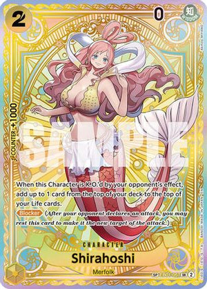 Shirahoshi (SP) (EB01-057) - A Fist of Divine Speed Foil (Cabinet-NM)