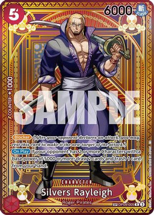 Silvers Rayleigh (SP) (OP09-005) - A Fist of Divine Speed Foil (Cabinet-NM)