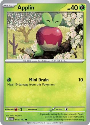 Applin (16) Common Reverse Holofoil