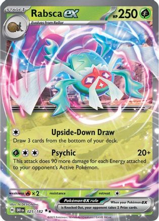 Rabsca ex (25) Double Rare Holofoil