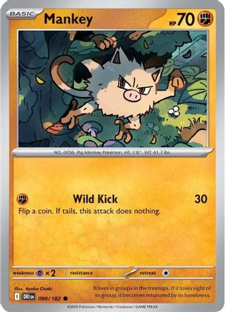 Mankey (90) Common
