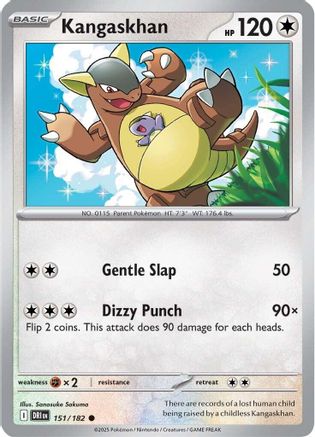 Kangaskhan - 151/182 (151) Common
