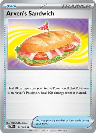 Arven's Sandwich (161) Uncommon Reverse Holofoil