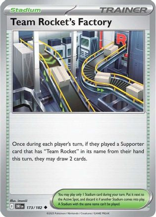 Team Rocket's Factory (173) Uncommon