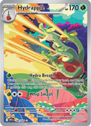Hydrapple - 188/182 (188) Illustration Rare Holofoil