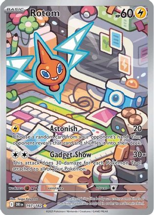 Rotom - 197/182 (197) Illustration Rare Holofoil