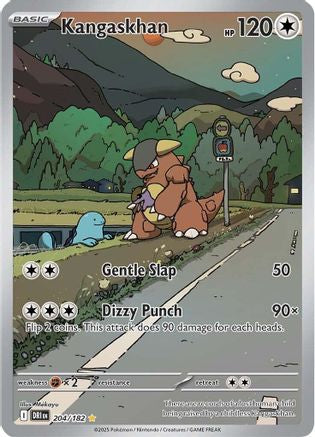 Kangaskhan - 204/182 (204) Illustration Rare Holofoil