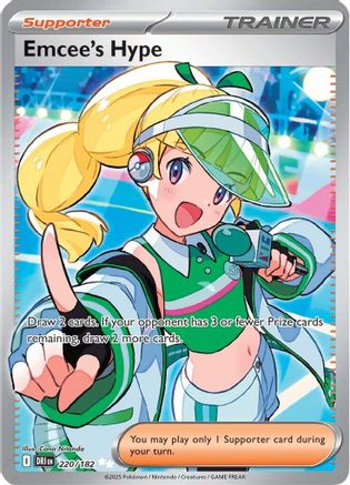 Emcee's Hype - 220/182 (220) Ultra Rare Holofoil