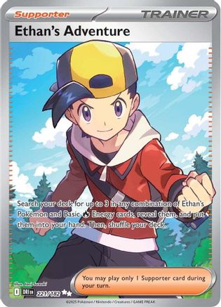 Ethan's Adventure - 221/182 (221) Ultra Rare Holofoil