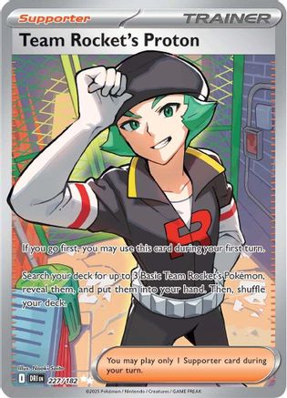 Team Rocket's Proton - 227/182 (227) Ultra Rare Holofoil