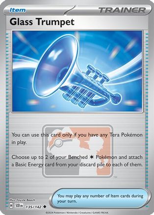 Glass Trumpet (135) Promo Reverse Holofoil