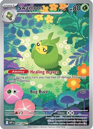 Swadloon - 088/086 (88) Illustration Rare Holofoil