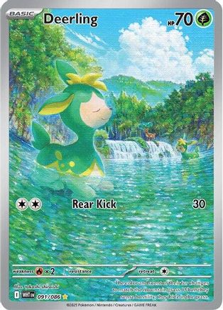 Deerling - 091/086 (91) Illustration Rare Holofoil