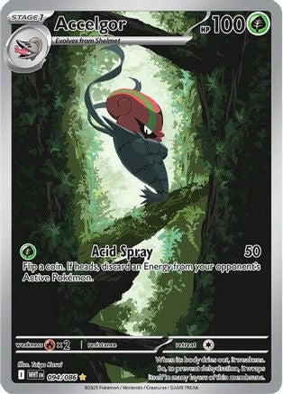 Accelgor - 094/086 (94) Illustration Rare Holofoil