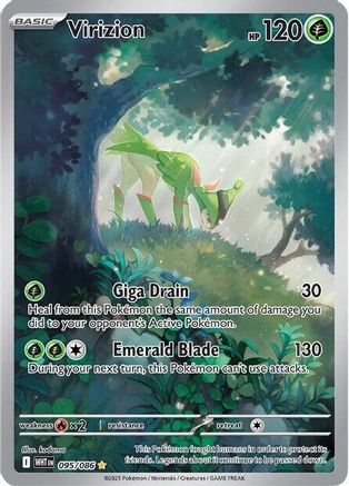 Virizion - 095/086 (95) Illustration Rare Holofoil