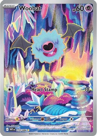 Woobat - 119/086 (119) Illustration Rare Holofoil