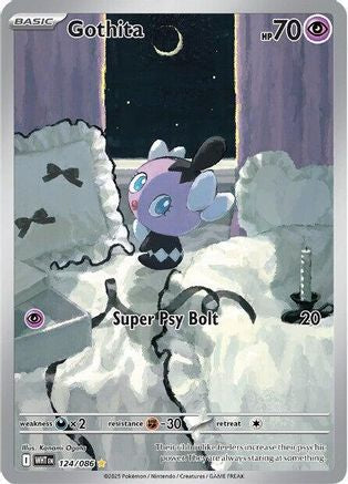 Gothita - 124/086 (124) Illustration Rare Holofoil