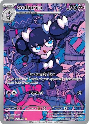 Gothorita - 125/086 (125) Illustration Rare Holofoil